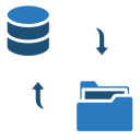 copia de seguridad de datos icon