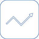 gráfico de líneas icon