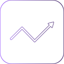 gráfico de líneas icon