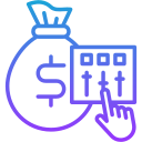 gestión del dinero icon