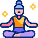 yoga animated icon