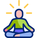 meditación animated icon