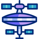 estación espacial animated icon