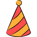 sombrero de cumpleaños icon