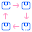cadena de suministro icon