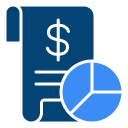 informe financiero icon