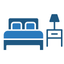 habitación de hotel icon