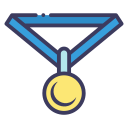 concesión de medallas icon