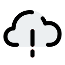 exclamación de nube icon