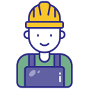 trabajador de la construcción icon