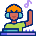 dj animated icon