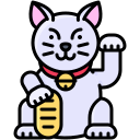 gato chino neko icon