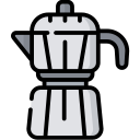 Cafetera moka icon