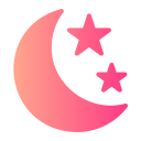 luna creciente icon