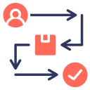 recorrido del cliente icon