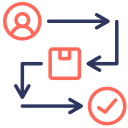 recorrido del cliente icon