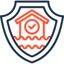 protección contra inundaciones icon