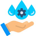 control del agua icon