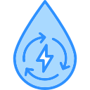 energía del agua icon