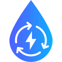 energía del agua icon