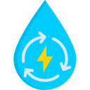 energía del agua icon