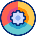 gráfico circular animated icon