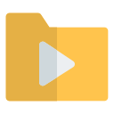 carpeta de videos icon