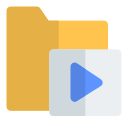 carpeta de videos icon