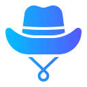 sombrero de vaquero icon