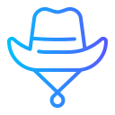 sombrero de vaquero icon