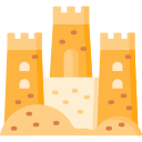 Castillo de arena icon