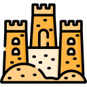 Castillo de arena icon