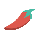 Chile rojo icon