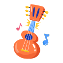 música de guitarra icon