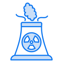 energía nuclear icon