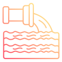 contaminación del agua icon