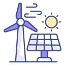 energía renovable icon