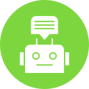 robot conversacional icon