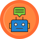 robot conversacional icon