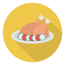 Pollo asado icon