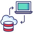 transferencia de datos icon