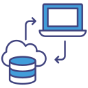 transferencia de datos icon