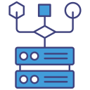 canalización de datos icon