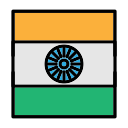 bandera india icon