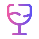 vaso de vino icon