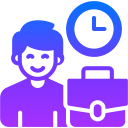 horas de trabajo icon