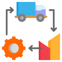 cadena de suministro icon