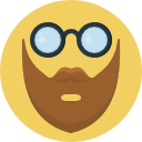 Hipster icon