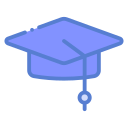 sombrero de graduado icon