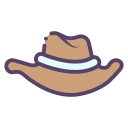 sombrero de vaquero icon